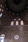 Interior of the mausoleum dome