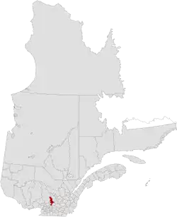 Location of D'Autray