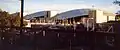 Brisbane Convention & Exhibition Centre. Completed 1995. Complex load bearing hyperbolic paraboloid roof design, a precursor to 21st Century structuralism.