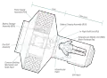 Quest airlock (plan view)