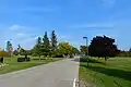 Entrance roadway