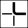 Priority road dirrection