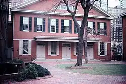 Race Street Quaker meeting house in Philadelphia