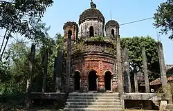 Pancharatna Radha Gobinda temple.