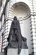 The Iron Knight, by sculptor Ladislav Šaloun