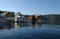 View of the village