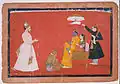 Rama and Sita Enthroned, ca.1730