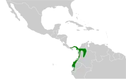Map of range