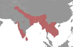 Map of range