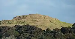 Rangikapiti Pā as seen from George Street, Mangōnui
