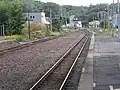 The view from the platform looking toward Mena, September 2013