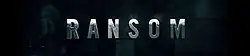 Series title with opaque lettering on a black background