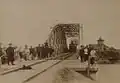 View after completion of the bridge