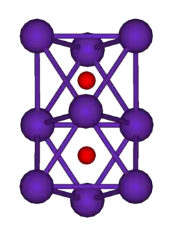 Rb9O2 cluster