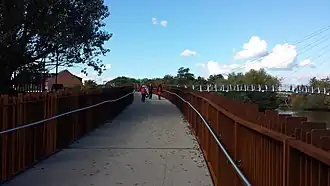The southern ramp