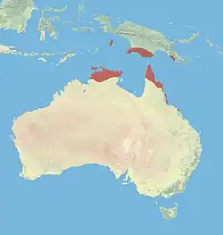Map of range