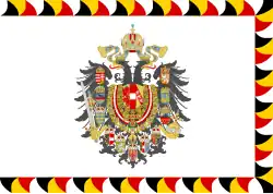 Standard of the Common Army in white (obverse)