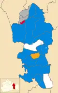 2007 results map