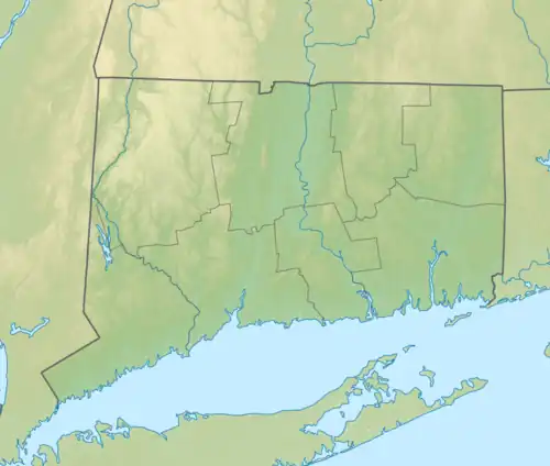 Lake Chaffee is located in Connecticut