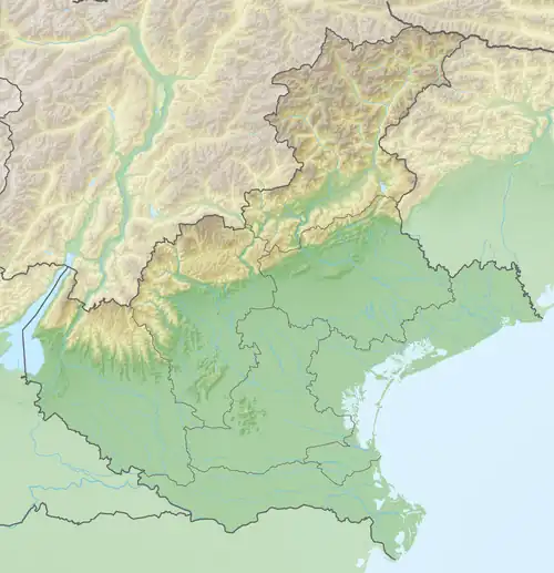 Golf della Montecchia is located in Veneto