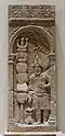 Victory relief of Sanatruq I, king of Hatra. He is using a small altar at his feet.