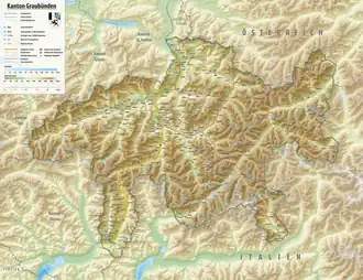Lake Toma (Tomasee) is located in Canton of Graubünden