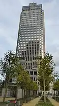 Front of the Rembrandt tower viewed from the south (2019)