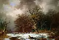 Faggot Gatherers in Winter Landscape (Unknown)