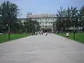 Quadrangle in front of Number 2 Teaching Building.