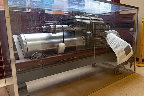 Weber Bar type detector that was active in Glasgow University