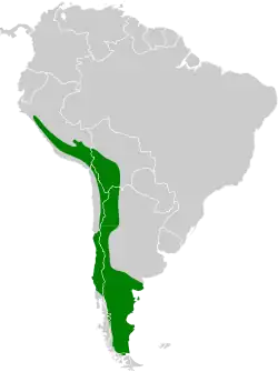 Map of range