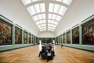 Salle Rubens designed by I. M. Pei, with the Marie de' Medici cycle