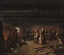 Pentti Lyytinen [fi] Recites Poems in a Cottage in Savo