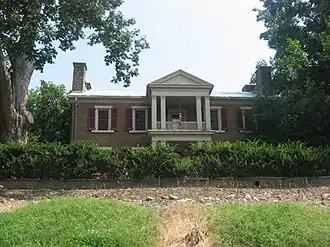 The Roberts-Morton House, a historic place in Ohio Township
