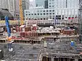 Construction site in March 2014
