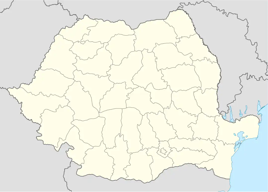 Balotești is located in Romania
