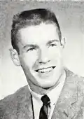 Halfback Ron Schieber
