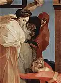 Descent from the Cross, detail
