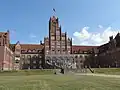 The Red Castle, the main building of the Naval Academy
