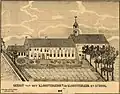 View on the monastery (1854)