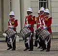 Drummers in London, April 2012.
