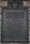 Royal Insurance war memorial, now relocated to the National Memorial Arboretum.