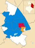 2010 results map