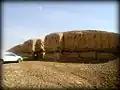 Ruins of a ziggurat at the Sumerian city of Kish. Babel Governorate, Iraq.