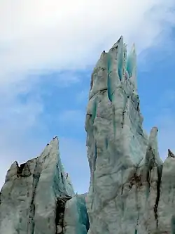 Serac, Russell Glacier in Greenland
