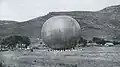Battle of Liaoyang, Russian balloon anchored between missions