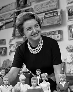 Creator of the Barbie and Ken doll Ruth Handler