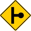 P-11-7 Side road with dead end
