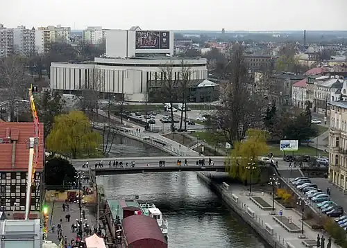 Bird eye view from Grodzka Street