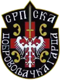 Emblem of Serb Volunteer Guard (Arkanovci) paramilitary unit (1990–1996)